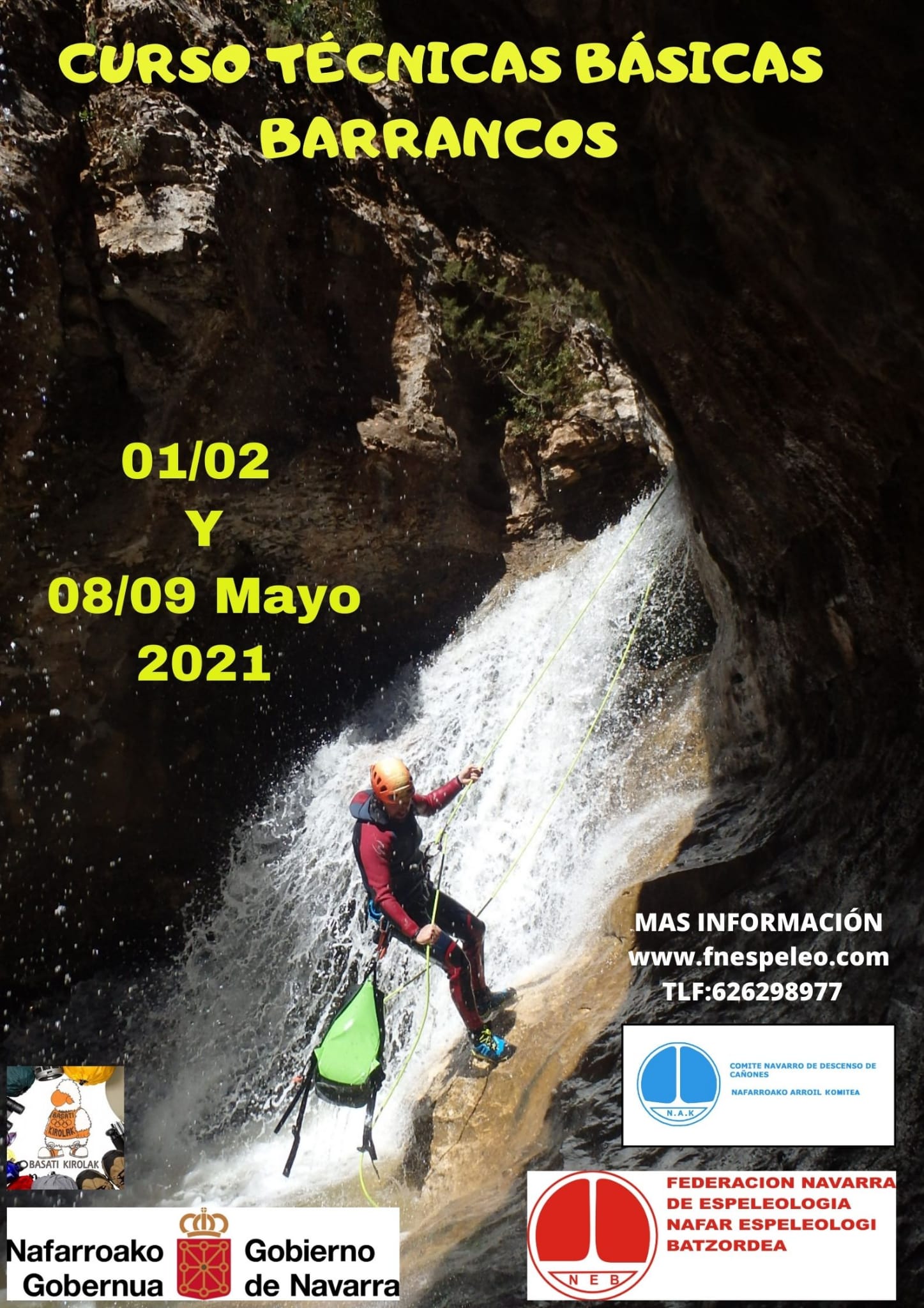 Curso T&eacute;cnicas B&aacute;sicas Barrancos